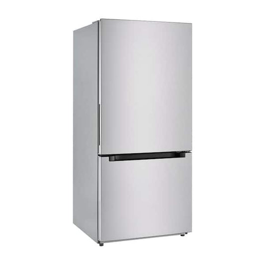 Vissani 18.7 cu. ft. Bottom Freezer Refrigerator in Stainless Steel MDBF18SS