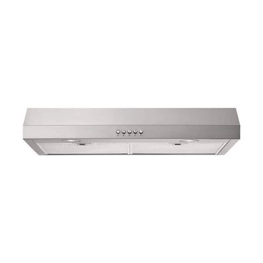Vissani 30 in. 320 CFM Convertible Under Cabinet Range Hood in Stainless Steel 1806A7/GP11(75)