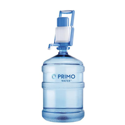 Primo Portable Manual Water Pump, Blue and White 900179