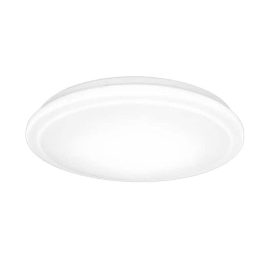 Commercial Electric 20 in. Low Profile LED Flush Mount Round Ceiling Light 2400 Lumens 3000K 4000K 5000K Dimmable Bedroom Lighting 564511111