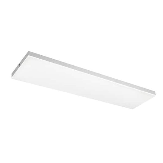 Commercial Electric 1 ft. x 4 ft. 40-Watt Dimmable White Integrated LED 4000 Lumens Frameless Flat Panel with Color Change 3CCT 19000000