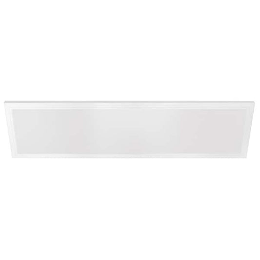 Commercial Electric 1-Pack 1 ft. x 4 ft. 4000 Lumens Dimmable Integrated LED Flat Panel Ceiling Flush Mount Fixture with Selectable 5CCT FP1X4/6WY/WH/HDT