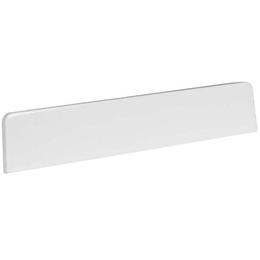 Glacier Bay 21 in. W Cultured Marble Vanity Sidesplash in White NS22GBCOM-W