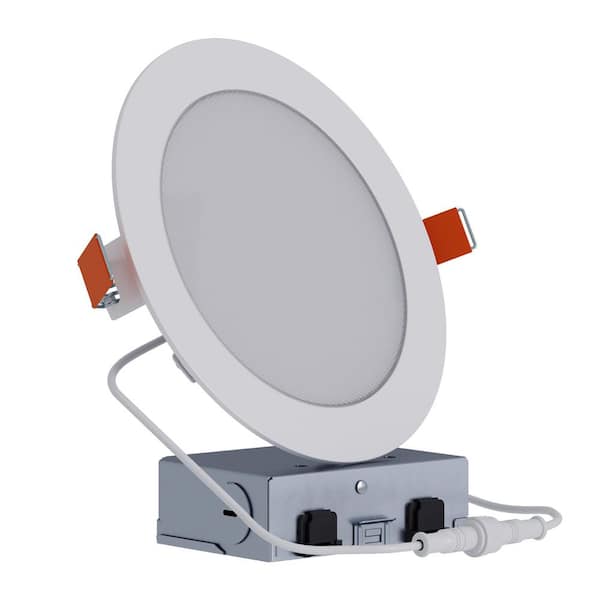 HALO 6 in. Selectable CCT for Use in New Construction, Remodel and Retrofit Installation, Integrated LED Downlight HLB6LSFS5