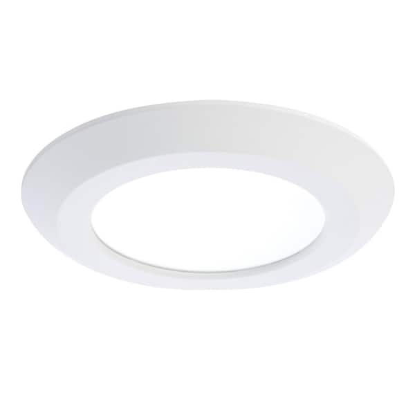 HALO SLDSL6 6 in. Adjustable CCT Canless IC Rated Dimmable Indoor Integrated LED Recessed Light Trim SLDSL6069S1EMWR