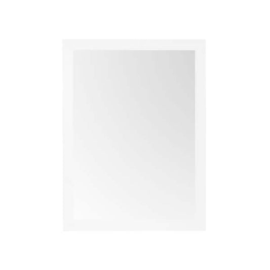 Home Decorators Collection Mayfield 28 in. W x 36 in. H Rectangular Framed Wall Bathroom Vanity Mirror in White Mayfield MR-W