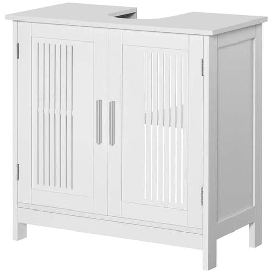 kleankin White Under Sink Cabinet 834-343WT
