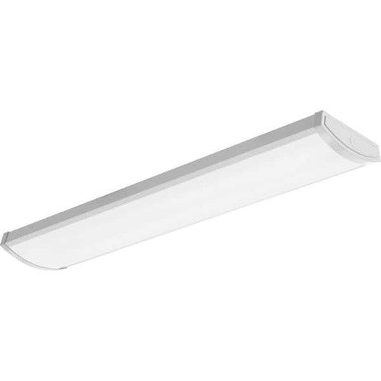 Lithonia Lighting FML4W 4 ft. 4000/5000/6000 Lumens Integrated LED Dimmable White Wraparound Light, 4000K FML4W 48 ALO6 840 MVOLT