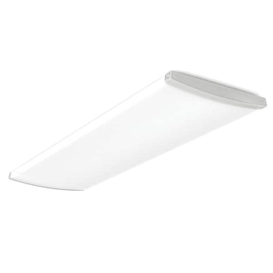 Lithonia Lighting Contractor Select TRUW Adjustable Lumen Integrated LED White Wraparound Light Fixture with Switchable Color Temperatures TRUW 48 ALO26 CMP 8SWW2 ZT MVOLT