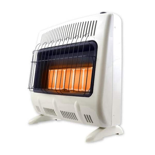 Mr. Heater 30,000 BTU Vent Free Radiant Natural Gas or Propane Dual Fuel Space Heater MHVFDF30RTT