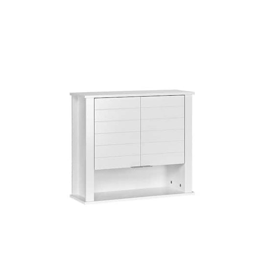 RiverRidge Home Madison 22.88 in. W x 7.88 in. D x 19.88 in H Bathroom Storage Wall Cabinet and Laundry Medicine Cabinet in White 06-109