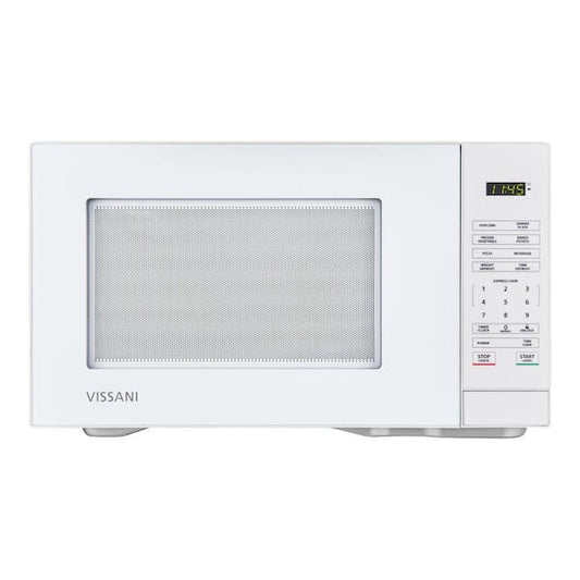 Vissani 1.1 cu. ft. Countertop Microwave Oven in White HVM1110W3